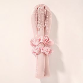 Velvet No Heat Lazy Hair Curler EVA Foam Sponge (Option: Rubber Rod Pink)