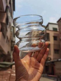 Simple Cute Beverage Cup (Option: 430ml Circle Cup)