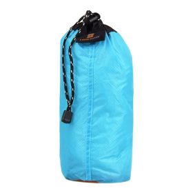 Outdoor Mountaineering Camping Luggage Clothing Nylon Storage Bag (Option: Blue-L)
